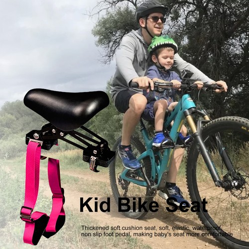 Kid Bike Seat Detachable Front Mount Bicycle Seat For Kid Quick Release Portable - Picture 6 of 6