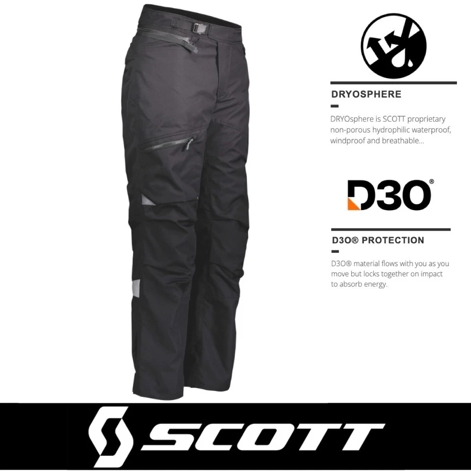 Adventure Motorcycle Trousers Scott ADV Terrain Breathable ADV Pants - MEDIUM - Image 2 of 4
