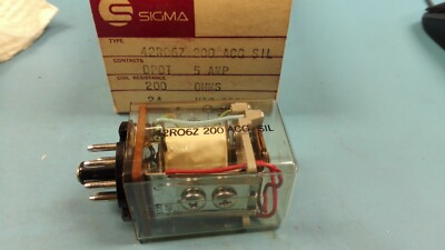 NEW ** SIGMA  RELAY 42R06Z-200-ACG-SIL