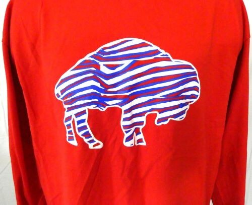 Buffalo Bills Red 2XL LS T-Shirt Zumba Buffalo Cotton | eBay