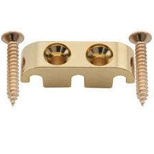 Musiclily Pro Gold 25mm Brass 5 String Electric Bass String Guide Retainer Tree