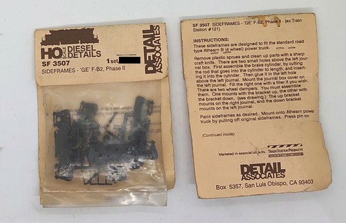 DETAIL ASSOCIATES American HO Scale Detailing Parts - Multi Listing - Picture 193 of 203