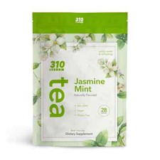 310 Nutrition Tea Sachets Pack 3 Flavors Jasmine Mint, Hibiscus, Peach