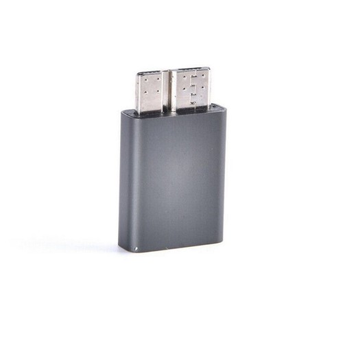 Portable Adapter C Type 3 Connector Female USB to B MicroMale USB-C - Afbeelding 7 van 8