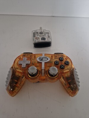 Xbox Mad Catz Wireless Controller & Dongle Orange-Transparent 