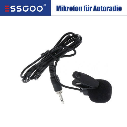 3.5mm Universal Mikrofon für Bluetooth Autoradio Navi DVD PC Laptop Smartphone - Bild 2 von 6