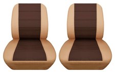 Truck Seat Covers 1981 Dodge W250 Truck With Low Back Seats Tan Brown Cotton