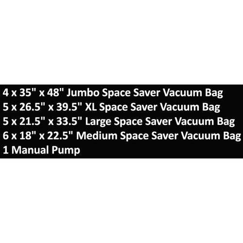 Storage Bags-Space Saving Air Tight Compression-Shrink Down Closet Clutter - Picture 2 of 6