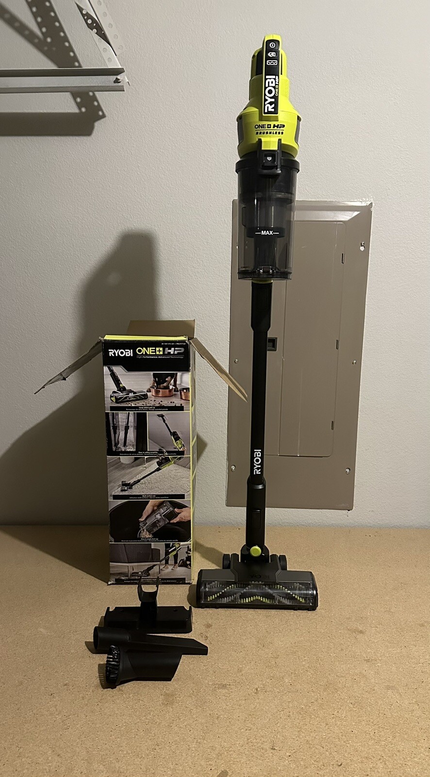 Ryobi ONE+ HP 18V Green Stick Vacuum Cleaner (PBLSV717) Tool Only eBay