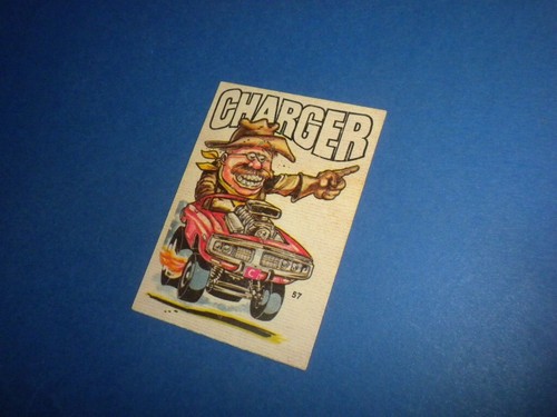 ODD RODS Donruss sticker #57 Odder/Fantastic 1969-1973 CHARGER - Picture 2 of 6