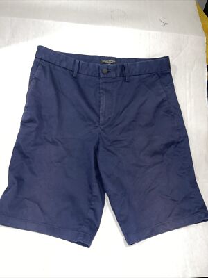 Banana Republic Mens 33 Emerson Navy Blue Shorts Mm70
