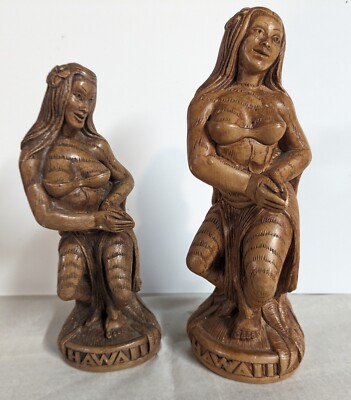 2 Vintage Coco Joe's Hula Girl Girl Status