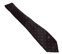 Susan Komen Black Polka Dot Tie on sale Susan Komen Black Polka Dot Tie on sale