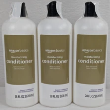 Amazon Basics - Moisturizing Conditioner - Pack of 3 - 28 oz ea. - exp: 01/27