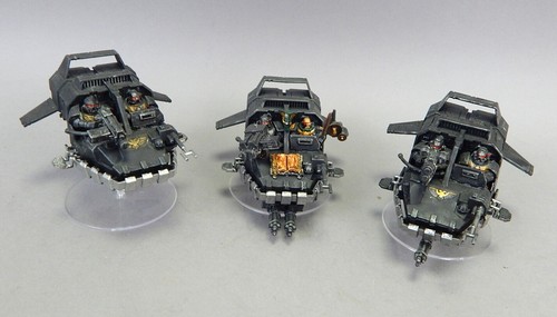 Warhammer 40k Stormspeeder Gunship Unit Squad Painted Dark Angel Talon - Picture 2 of 3