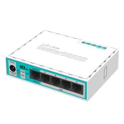 Mikrotik hEX Lite RB750r2 RouterOS L4, 64Mb RAM, 850Mhz CPU (Replace RB750)