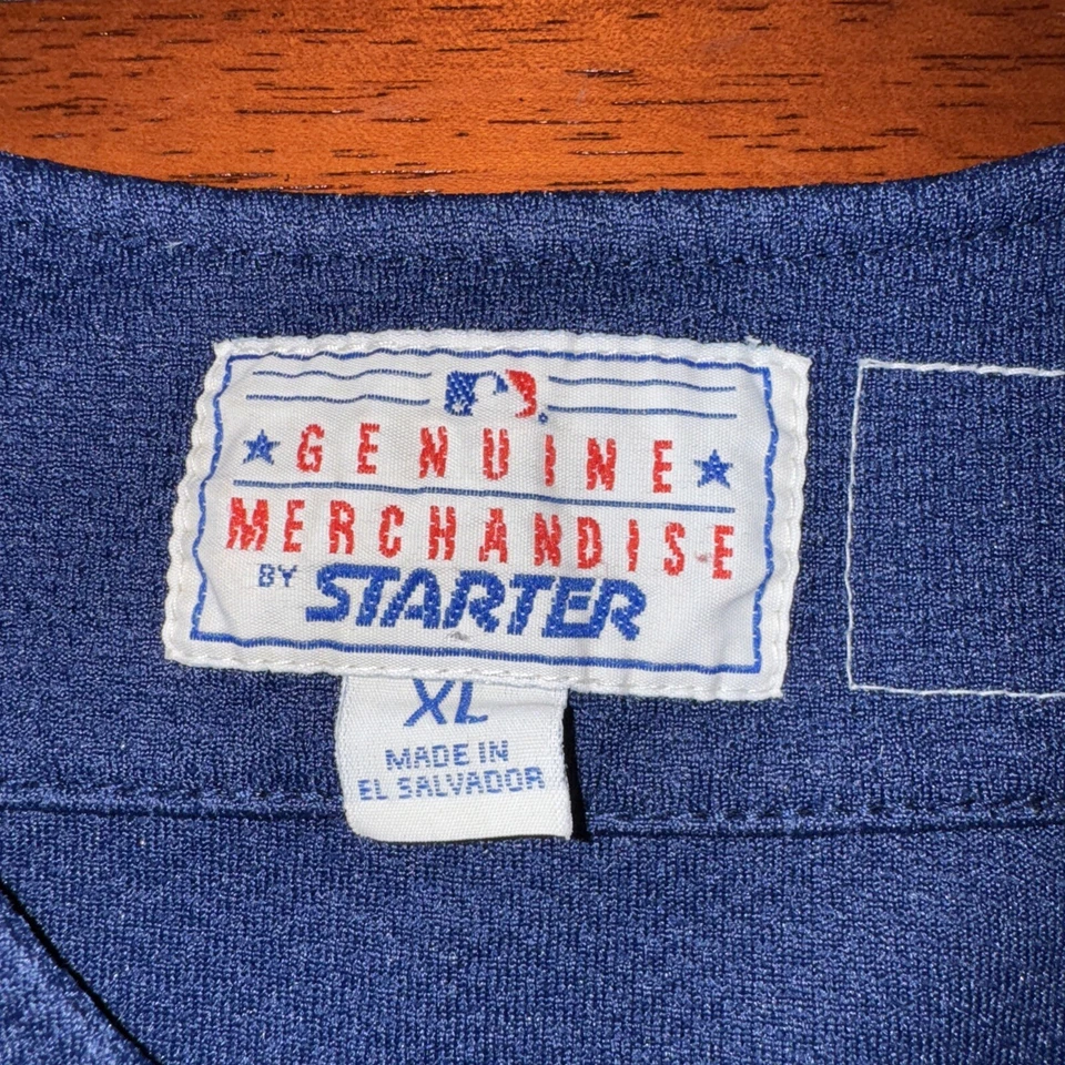 Camiseta Alomar Para Hombre De Colección Starter Cleveland Indians Talla XL Letras Cosidas Foto 3 de 4