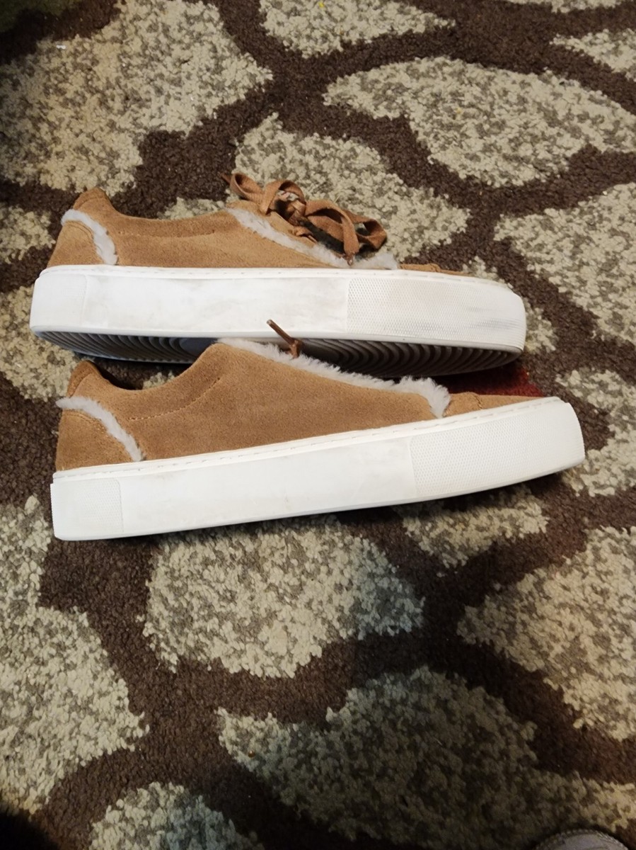 UGG Zilo Heritage Chestnut Fashion Trainers Sneakers Women's Size