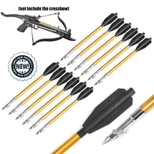 Fishing Bolts with Harpoon Steel Point for 50-130 Pounds Crossbow Fish Hunting