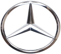 Mercedes X117 Kofferraumdeckel Stern Emblem Abzeichen Silber A1178170116 Neu