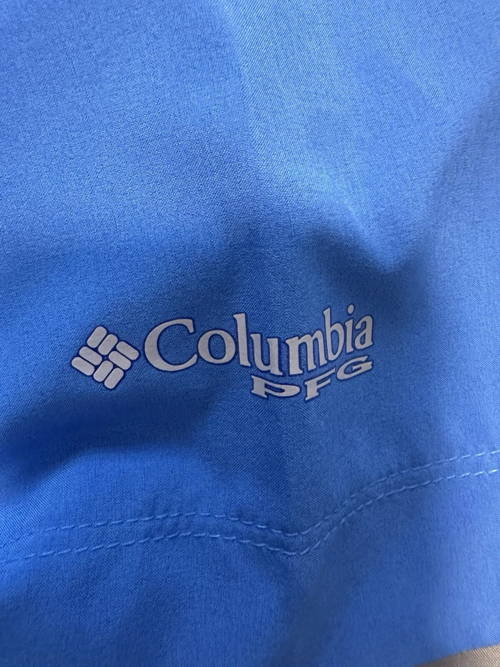 Columbia женщин Armadale 3/4 рукав надежном Stormy синий размер большой плавать прикрытие - Изображение 3 из 4