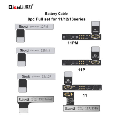 iCopy APOLLO Battery Health Edit Programmer FPC External Flex Cable 11-14 Series