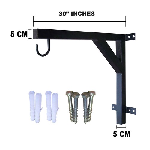Steel Boxing Wall Bracket Punching Bag Hanging Wall Mounted Bracket Heavy Duty - Picture 2 of 4