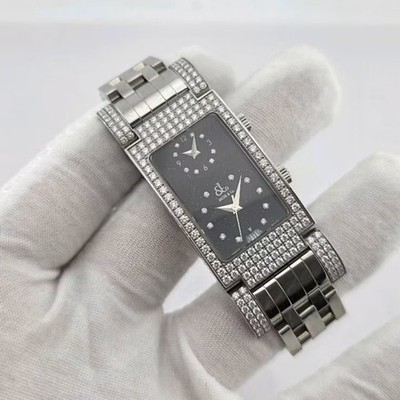 Jacob & Co. - Angel Two-Time Zone - Quarz - Automatik - Diamantbesatz