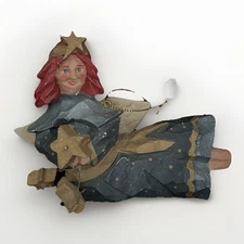 Rare House of Hatten WS Rawson Flying Angel With Stars 1997 Vintage Christmas