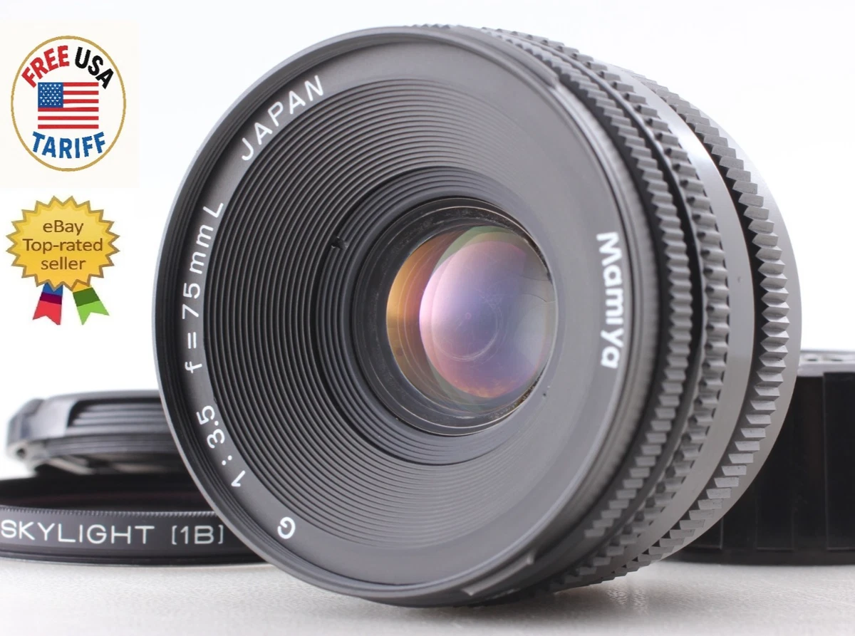 Mamiya f/3.5 Camera Lenses 75mm Focal for sale | eBay
