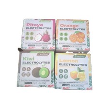 Lot of 4 Flavors Electrolytes Powder 4.41 oz Sugar-Free Gluten-Free BNIB