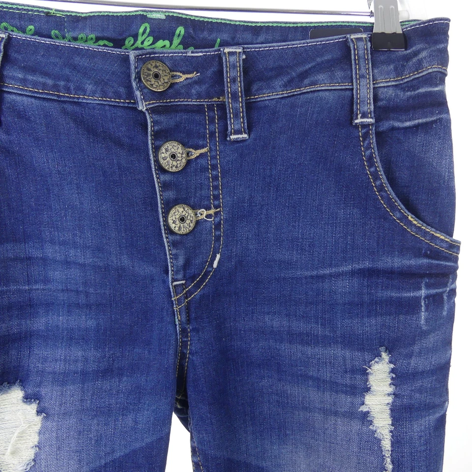 ONE GREEN ELEPHANT Jeans Denim Pants TSUKUI Blau Gr. D 32 XXS - Bild 2 von 3