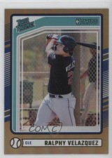 2024 Panini Donruss Rated Prospects Gold 10/10 Ralphy Velazquez #108 0rd2