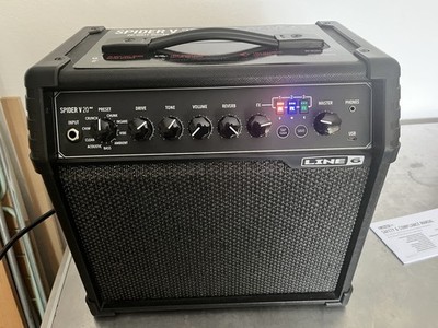 Line6 Spider v 20 MKII Gitarrenverstärker, E-Gitarre, mit Effekten.