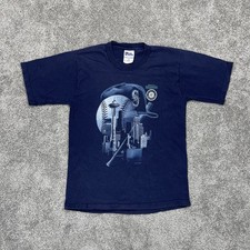 VTG 90s Seattle Mariners T Shirt Youth Large 14-16 Pro Player Graphic Tee Boys