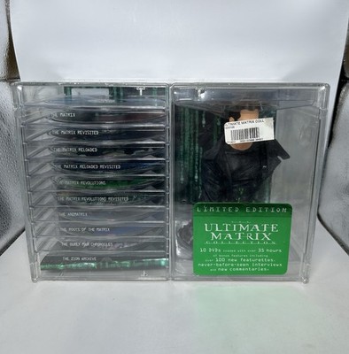 The Ultimate Matrix Collection Limited Edition 10-DVD Collector's Set W/ Bust
