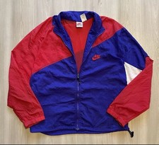 Nike Vintage Y2K Track Suit Windbreak Set Colorblock Blues Sz Large