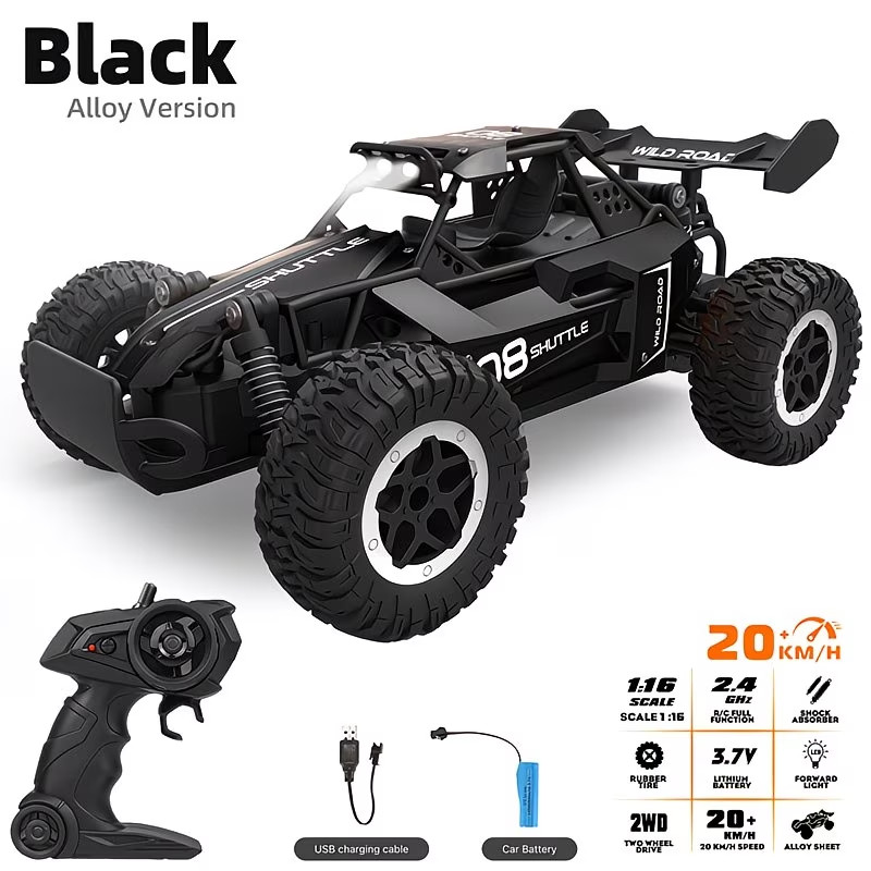 All-terrain Electric Toy Car, 1:16 Scale Model Car, 2.4