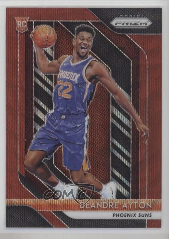 2018-19 Panini Prizm Ruby Wave Prizm DeAndre Ayton #279 Rookie RC 1gv4