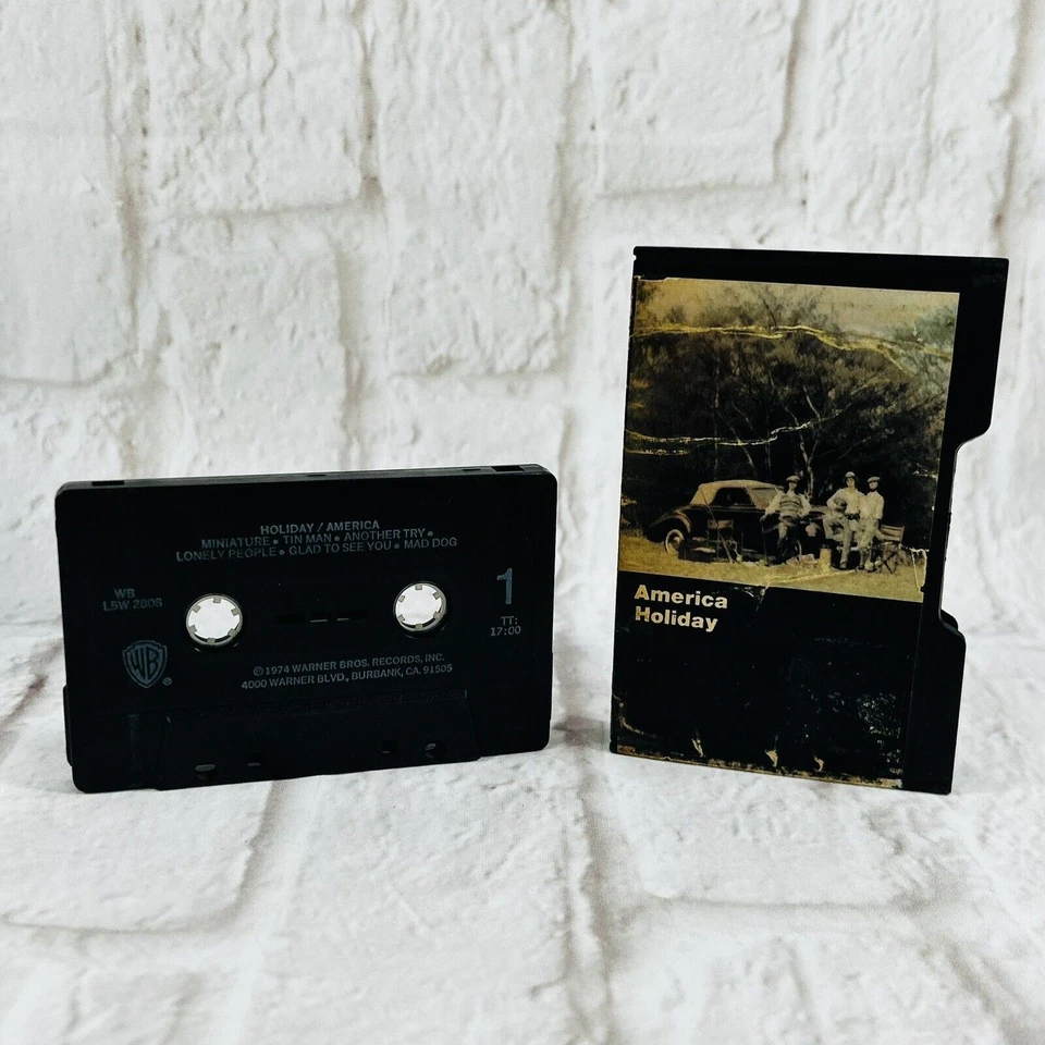 America Holiday 1974 Vintage Slip Case Cassette Foto 3 de 4