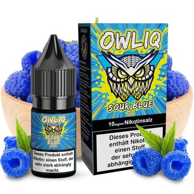 Premium Liquid Sour Blue Aroma - OWLIQ 10 ml 10 mg