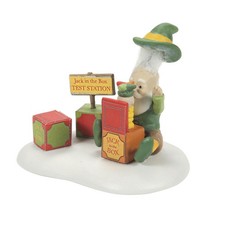 North Pole Village Accessories This One Passes QC Figurine, 1.77 Inch, Multicolo
