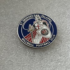 Distintivo smaltato Millwall Supporter molto raro - da collezione - Wear Orgoroud - Lions