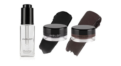 INGLOT Bundle - Duraline, AMC Eyeliner Gel 77 and AMC Eyeliner