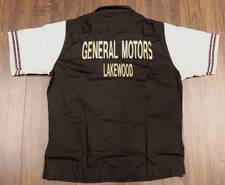 Vintage King Louie Bowling Shirt Size M Chevrolet Assembly Crew