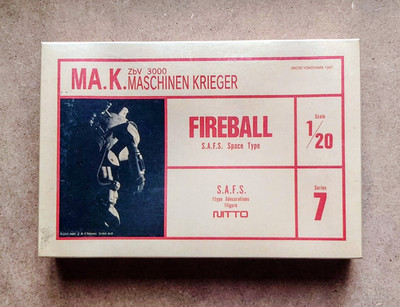 Nitto original Fireball S.A.F.S. Space Type 1/20 scale Ma.K. Maschinen Krieger