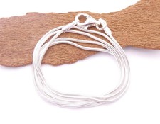 Silberkette „Schlangenkette“  60cm  , Sterlingsilber glanzpoliert