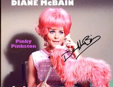 Deceased Actress DIANE McBAIN Signed Photo BATMAN
