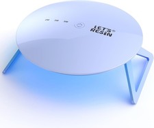 LET'S RESIN UV Light Pro, Portable Foldable Lamp, Timer 2/3/5min for Resin