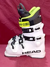 🔥 HEAD Raptor 60 WCR 23.5 Kid's Youth Ski BOOTS Race Freeride 277mm World Cup